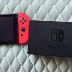 Nintendo Switch Neon blue!