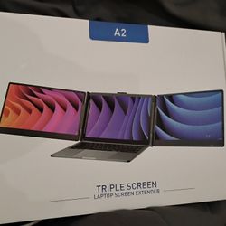 Triple Screen Laptop Screen Extender - Brand New In Box