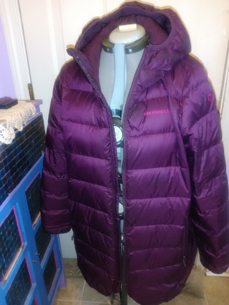 Merrell parka coat puffer