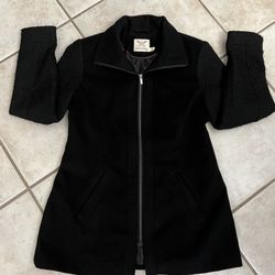 Woman’s Black Coat