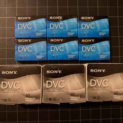 UNOPENED SONY Digital Video Cassette DVC 