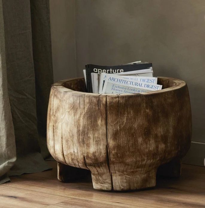 Jemal Decorative Bowl - Accent Wood Bowl - New In Box