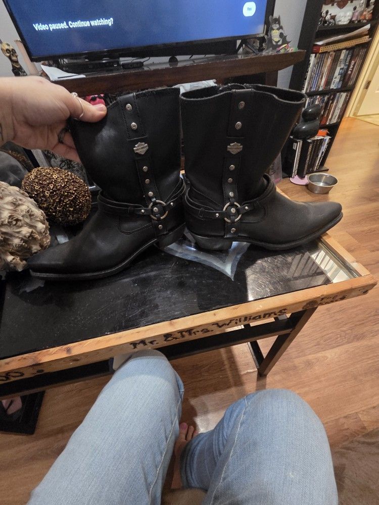 Womens Harley Boots