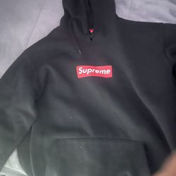 Black Supreme Hoodie Pickup Only