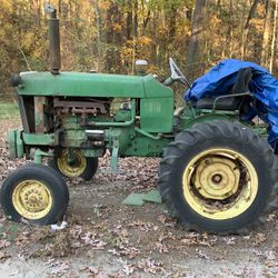 John Deer 1010 With Bush Hog And Scrapper