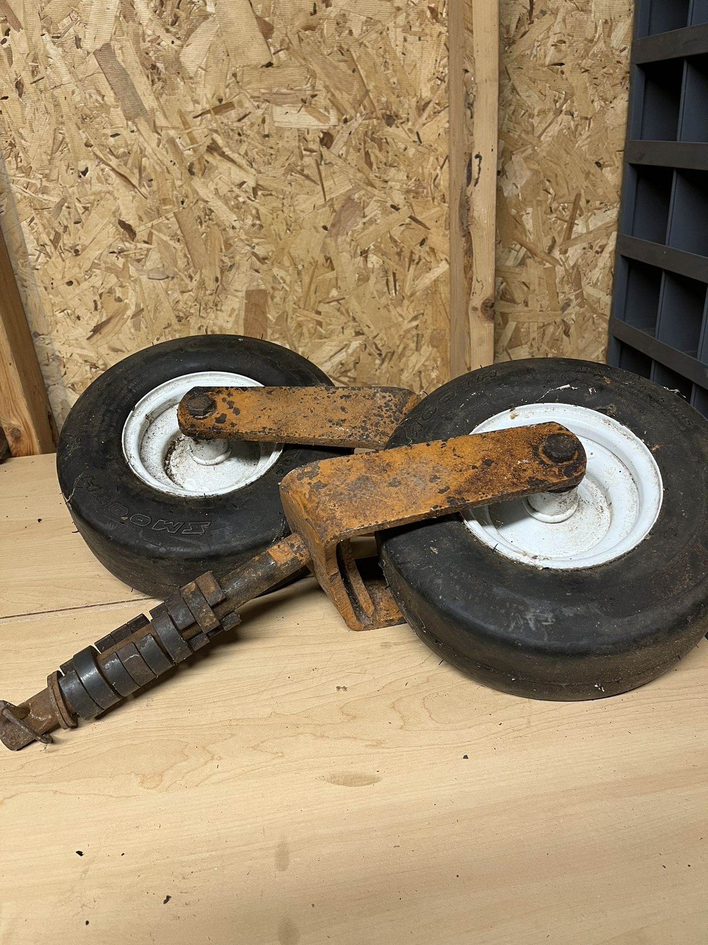 Tires For A Mower Attachment