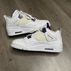 Jordan 4 Purple Metallics 