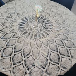 Table Cloth Crochet. 