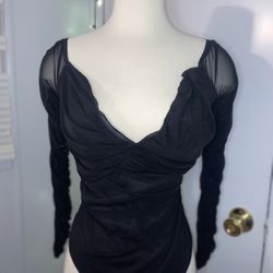 Women's Mesh Sheer Bodysuit