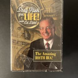 Stay Rich for Life with Ed Slott Complete Set Bundle 6 DVDs 1 CD New Sealed