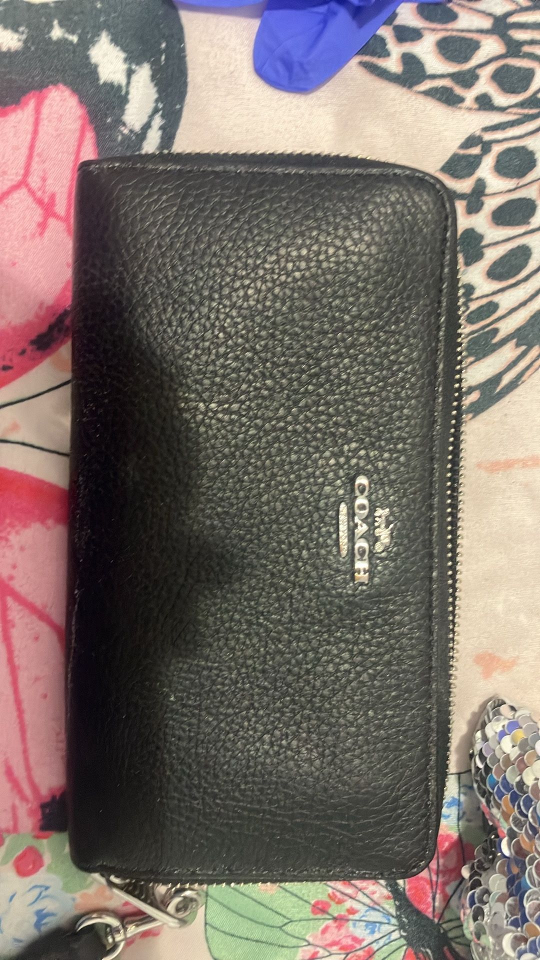 Black Coach Wallet