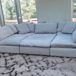 Grey sectional for sale New and Used OfferUp