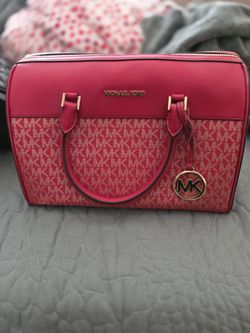 Michael Kors Red Crossbody Purse