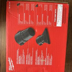 Milwaukee M18 Blower Tapered and Flat Nozzle Attachment Kit