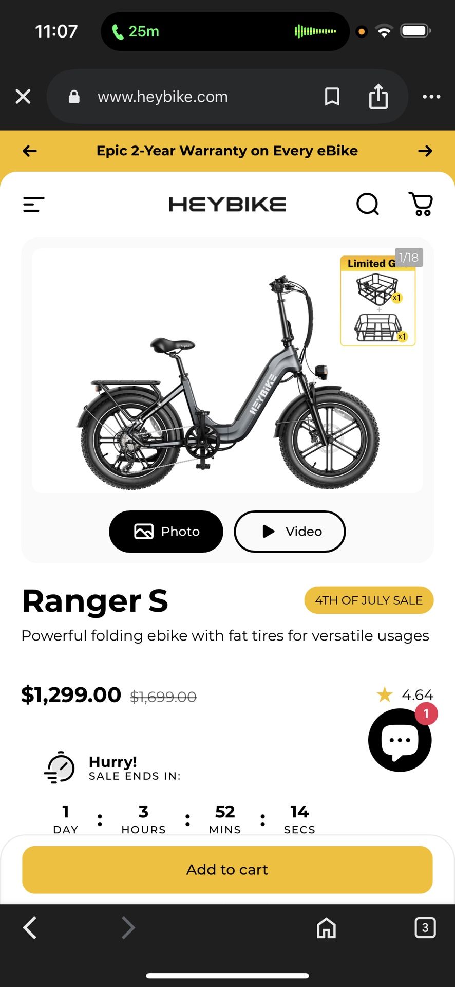 Hey Bike Ranger S