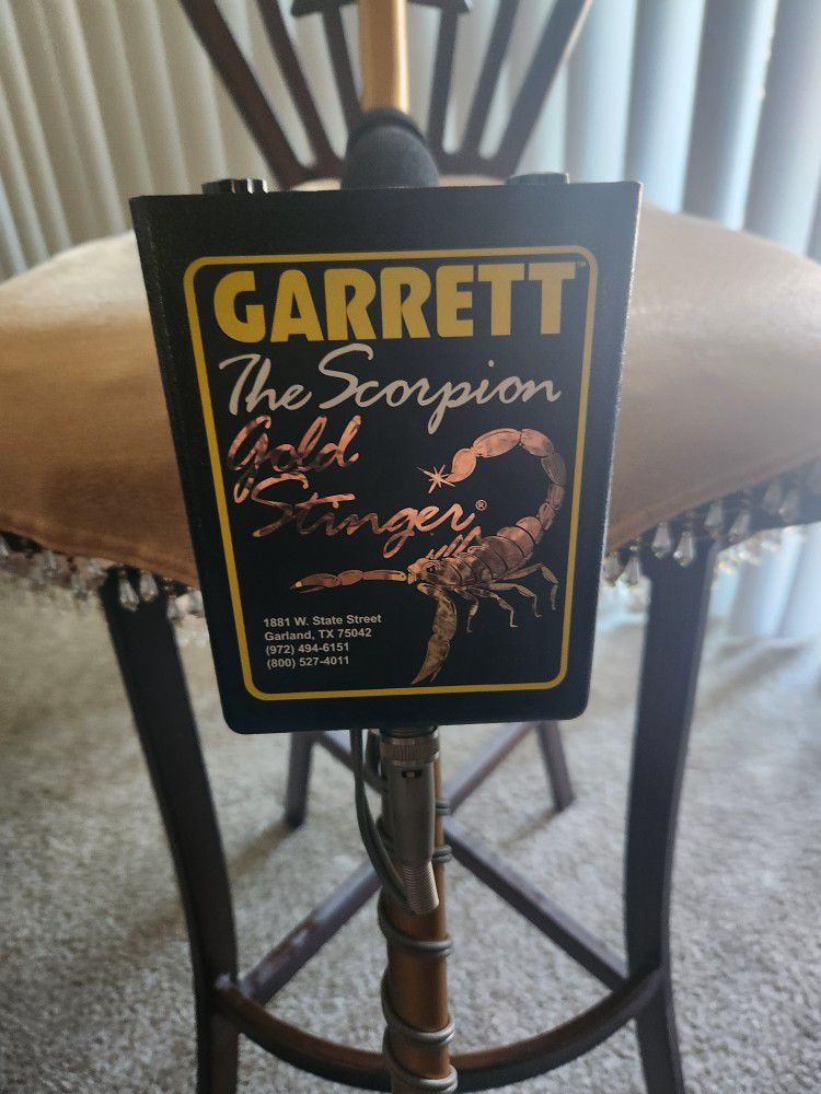 Garrett The Scorpion Metal Detector 