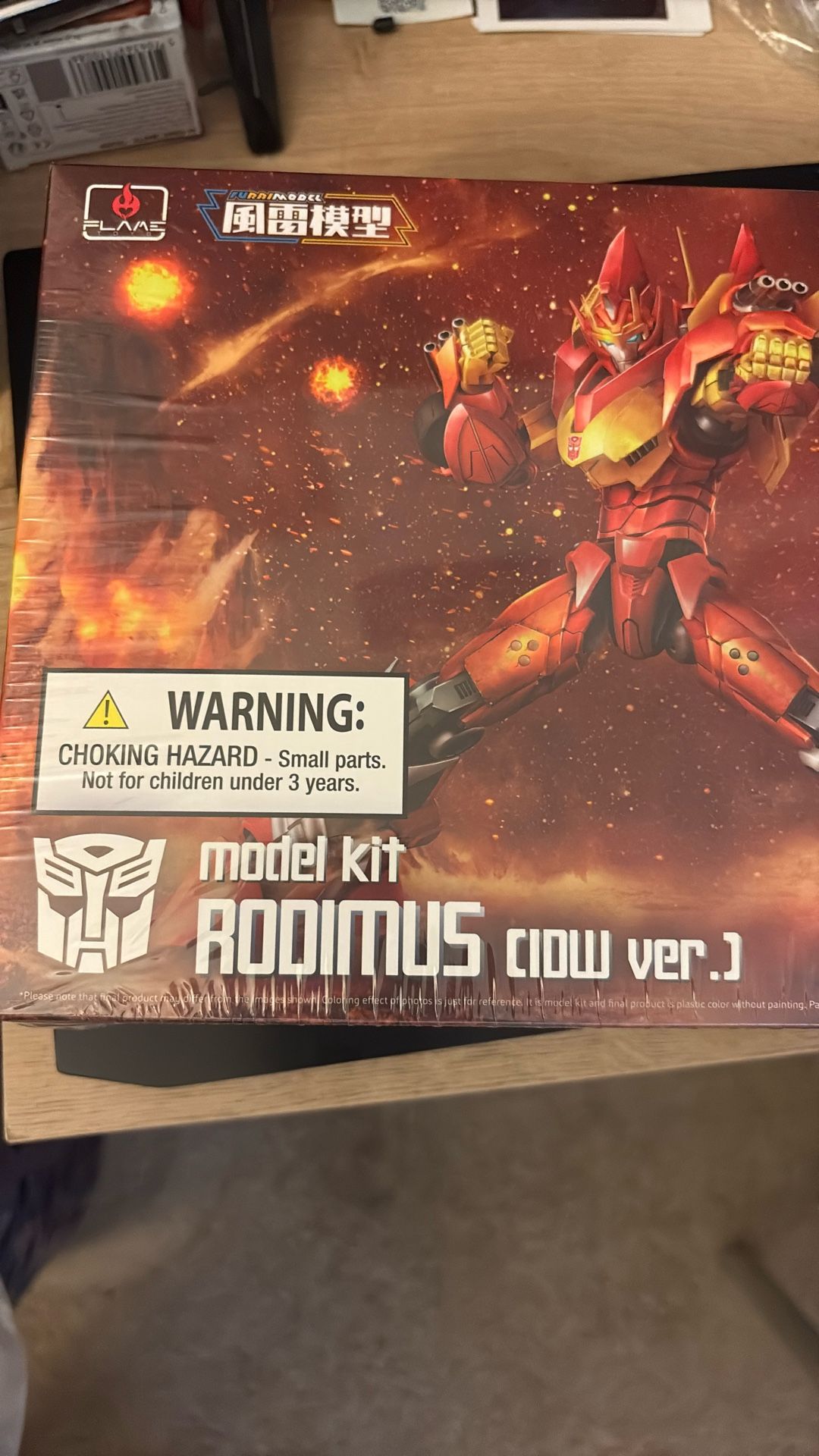 Transformers Flametoys Furai model kit Rodimus (IDW Ver)