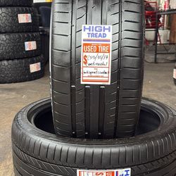 255/35/19 CONTINENTAL CONTI SPORT CONTACT (2 TIRES ONLY)