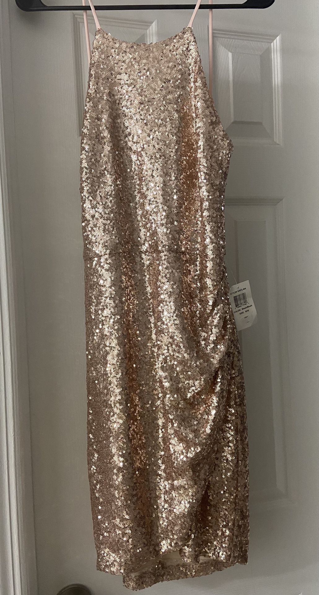 B. Darlin Gold Sequin Dress 
