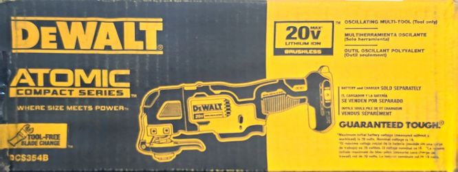Dewalt 20v atomic Oscillating Multi-Tool