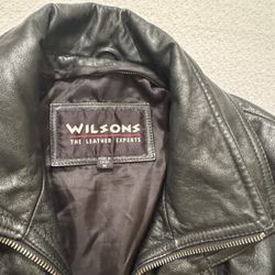 Vintage Wilson’s leather bomber jacket