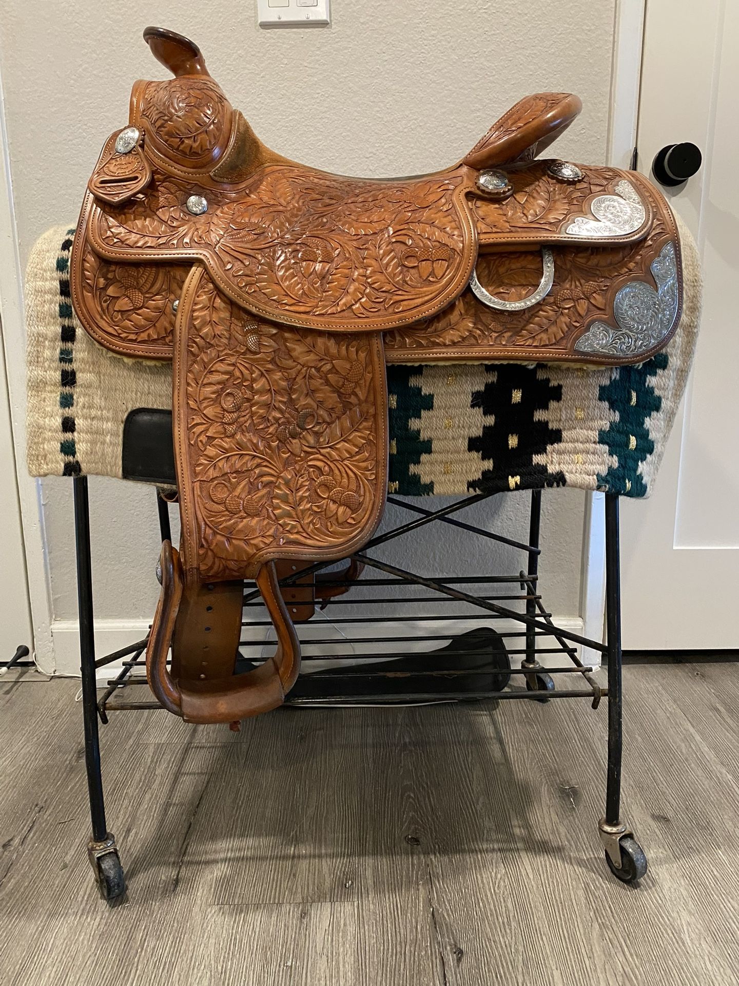 Saddle - Custom 16” Western Show Saddle