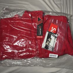 Supreme Polartec Half Zip Pullover (red)