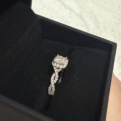 Princess Engagement Ring 