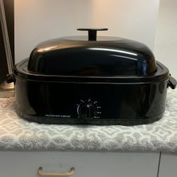 VEVOR 18qt Roaster Oven, For Fast Cooking Turkeys etc, Used Only Once, Like New