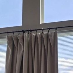 Curtain Rod X2 25.00 Each