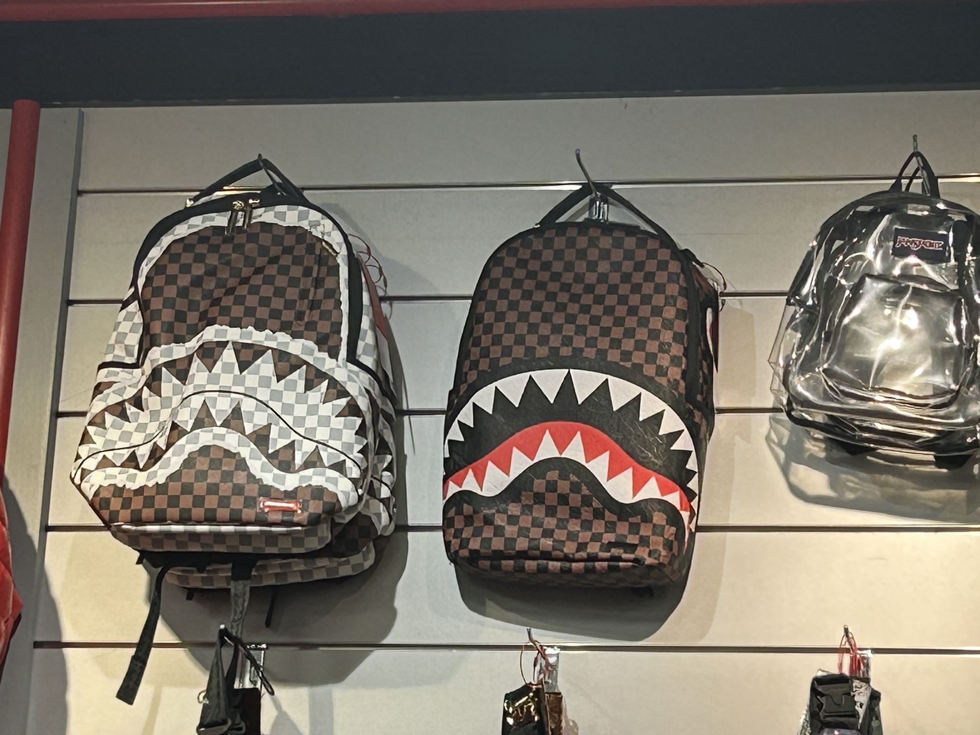 Sprayground Shark Backpack – Checkerboard Edition/ Normal One 