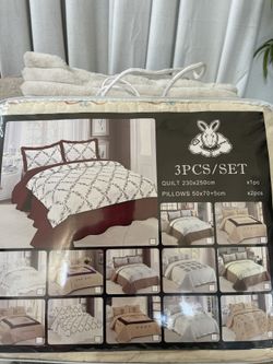 3pc Bed Set (King)