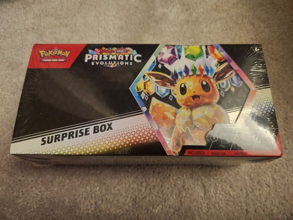 Prismatic Evolutions Surprise Box