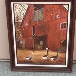 Original barn painting