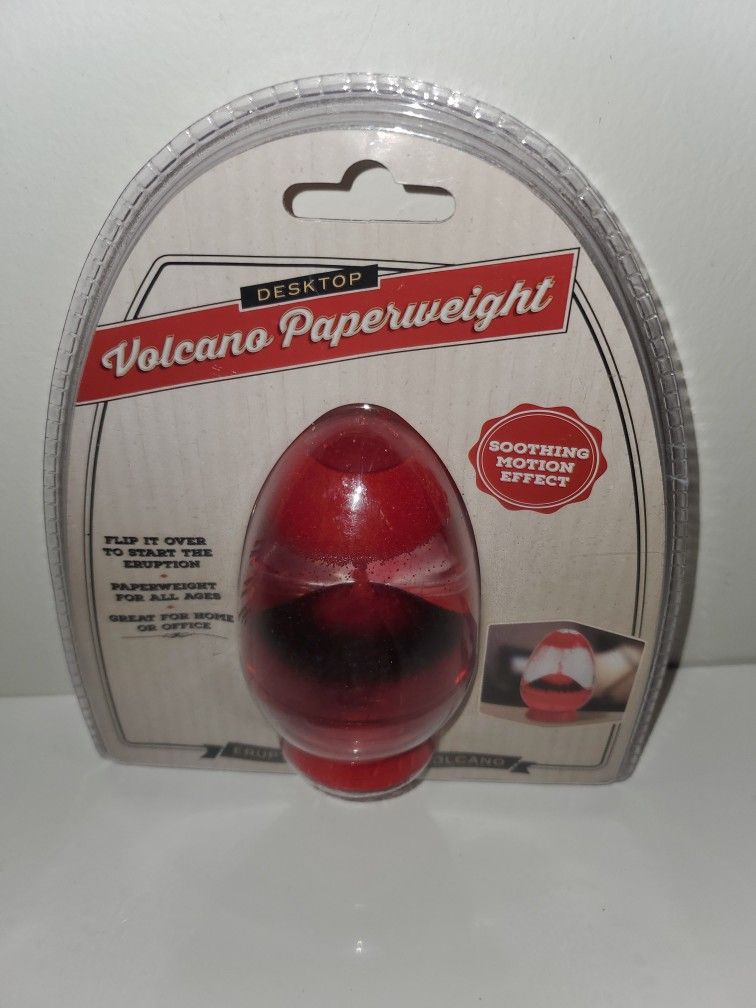 New Volcano Paperweight