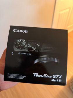 Canon PowerShot G7X Mark III Camera
