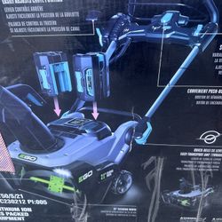 EGO Power+ Peak Power SNT2103-21 in. Single stage 56 V Battery Snow Blower Tool Only 