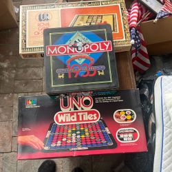 Three Board Games 