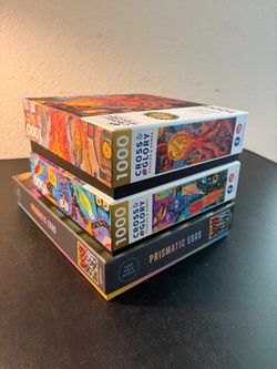 3 Jigsaw Puzzles - 1,000 Pieces
