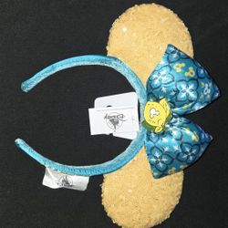 Disney Parks Limoncello Epcot Italy Pavilion Minnie Lemon Ears Headband NEW