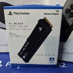 PS5 WD Black 2TB  Hard drive OBO