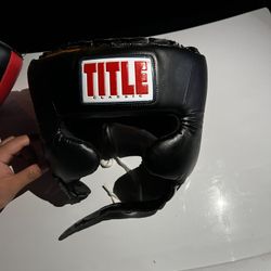 Boxing Title Head Gear