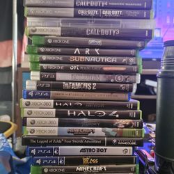 Assorted Games - $10/each Playstation Xbox Nintendo