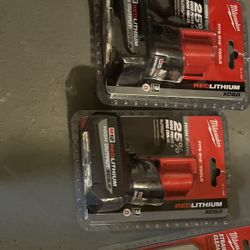 Milwaukee Batteries Lithium 