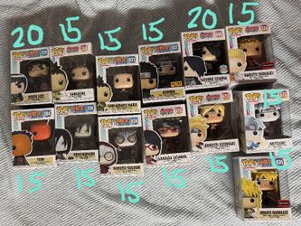 naruto funko pops