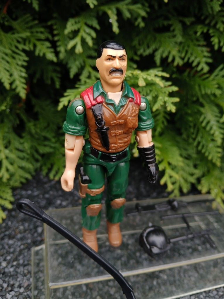 1984 Vintage Hasbro GI Joe Mutt & Junkyard V1 Action Figure 100% Complete