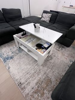 Coffee Table (marble design finish)
