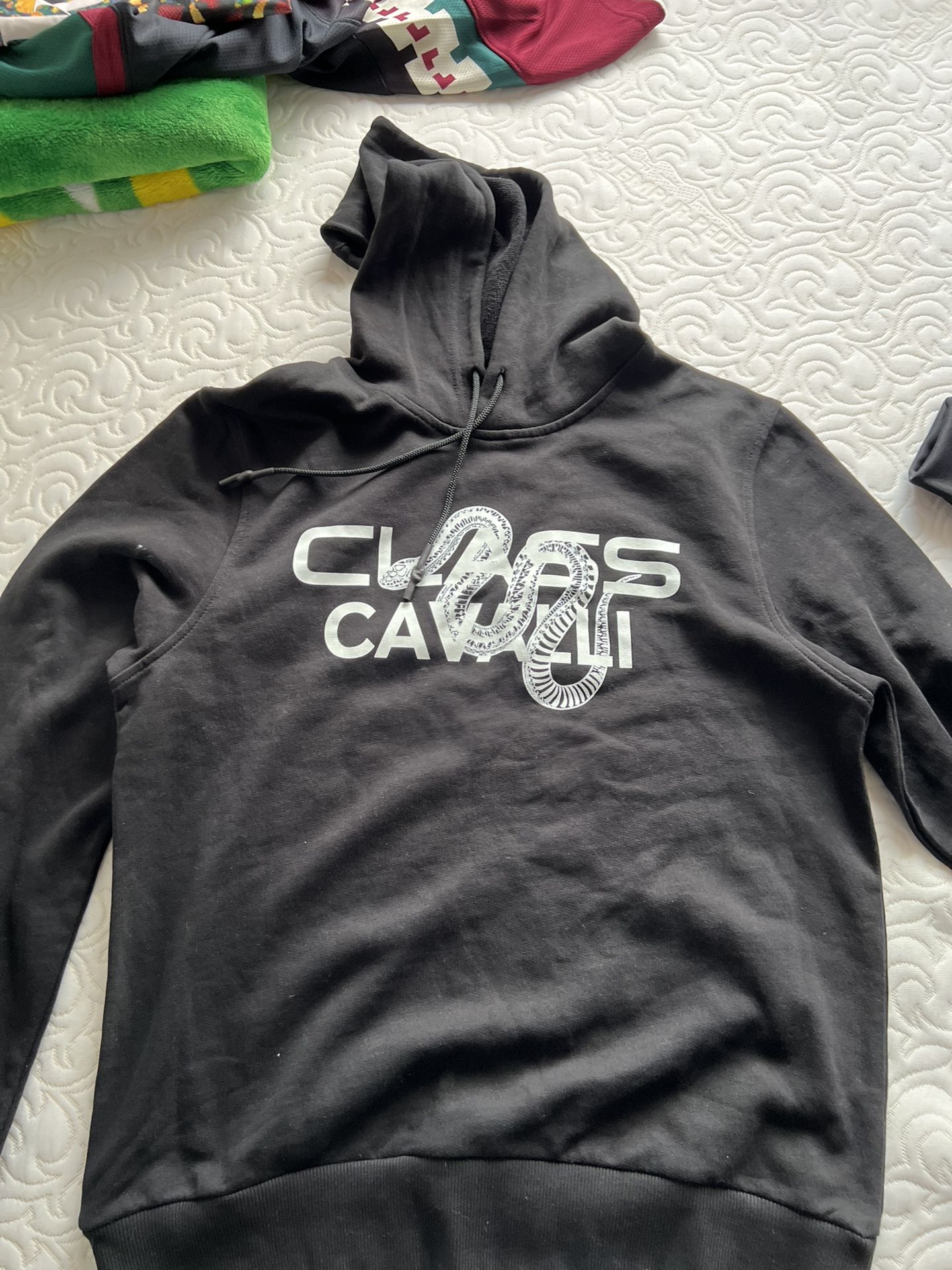 Cavalli Class Men’s Hoodie Sz S