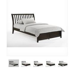 Bed Frame With Head Board (Queen)