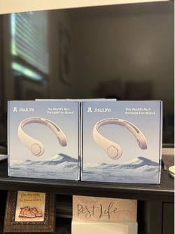 JisuLife Neck Fans (2 in one box)